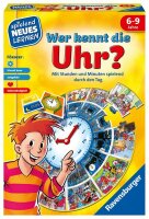 Ravensburger Lernspiel Wer kennt die Uhr? - Mit Stunden...