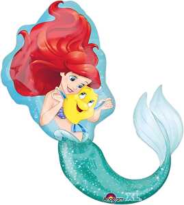 Folienballon SuperShape Little Mermaid