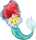Folienballon SuperShape Little Mermaid