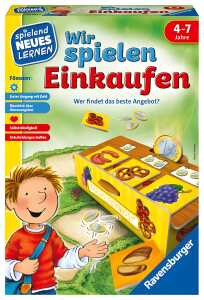 Lernspiel Wir spielen einkaufen - Wer findet das beste Angebot?