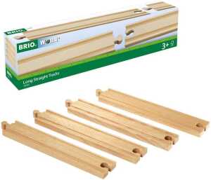 Brio World 1/1 Gerade Gleise D - ab 3 Monaten