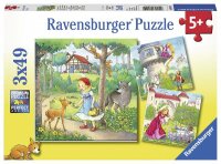 Ravensburger Puzzle 3x49 Teile Märchen - ab 5 Jahren