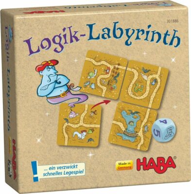 Haba Logik Labyrinth Legespiel