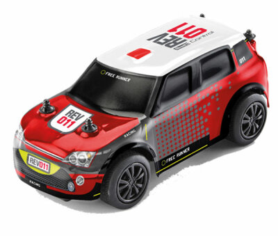 RC Rallye Car Free Runner Revell Control - 2 Kanal Fernsteuerung, 4 Batterien 1,5V AA erforderlich - ab 6 Jahren