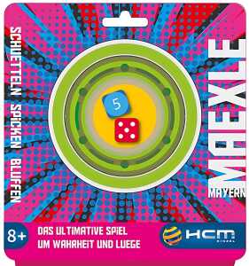 Maexle Schwindelmax to Go - ab 8 Jahren, faltbarer Würfelbecher