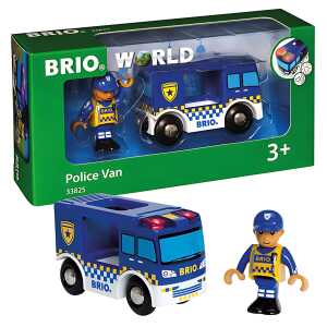 Brio World Polizeiwagen mit Licht und Ton - ab 3 Jahren, Ravensburger