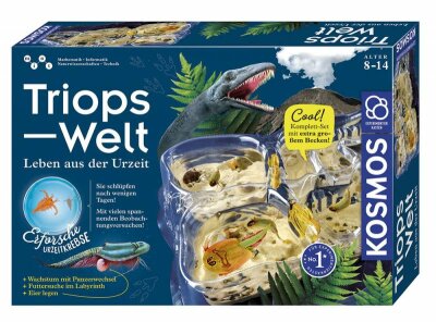 Triops - Welt Leben aus der Urzeit - Experimentierkasten - ab 8-14 Jahren