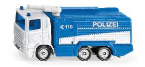 Siku Wasserwerfer Polizei LKW - Spritzguß Di Cast, ab 3 Jahren