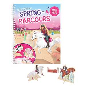 Miss Melody Spiralbuch Springreiten - mit 36 Seiten festem Karton