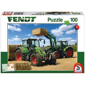 Puzzle 100 Teile Fendt Vario mit Frontlader