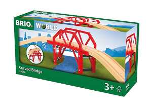 Brio World Bahnbrücke mit Auffahrten - ab 3 Jahren
