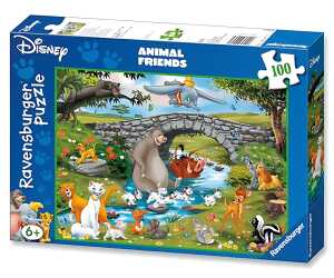 Ravensburger Puzzle 100 Teile Animals Friends - ab 6 Jahren