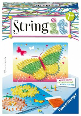 Ravensburger Bastelsets String it Mini - Schmetterlinge