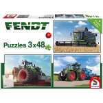 Puzzle 3 x 48 Teile Fendt 4001504562212
