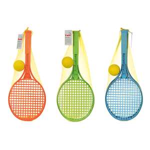 Softball Tennis Junior 3fach sort Mit 2 Schlägern Ball im Netz ab 3 J