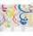 Deko-Spiralen 12er Regenbogen 55,8 cm