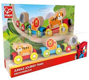 Dschungel-Zug für Holzeisenbahn