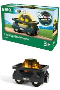 Brio World Goldwaggon mit Licht - ab 3 Jahren