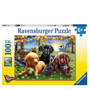 Ravensburger Puzzle 100 Teile Hunde Picknick - ab 6 Jahren