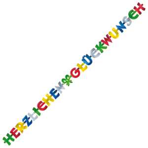 Partykette Herzl. Glückwunsch RIEHTMÜLLER 1721