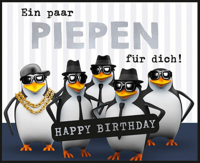 Wunscherfüller Soundbox Ein paar Piepen für dich - Happy Birthday