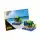Idena Minibausteine Postkarte Happy Holiday - Konstruktionsbausatz