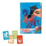 Dino World Rubbelkarten Dragon - ab 5 Jahren