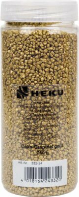 Deko Granulat 2-3mm gold 750g in Zylinderdose