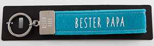 Schlüsselband Bester Papa Glücksfilz