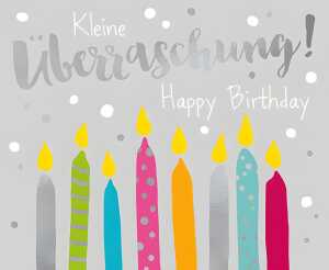 Wunscherfüller Soundbox Kleine Überraschung! - Happy Birthday