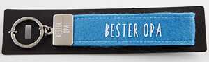 Schlüsselband Bester Opa Glücksfilz