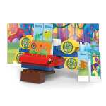 Biobuddi Bausteine Swampies Swamp SpaceShip - 32 bunte...