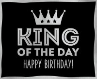 Wunscherfüller Soundbox King of the day - Happy...