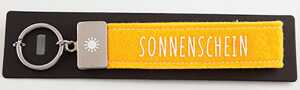 Schlüsselband Sonnen- schein, Glücksfilz