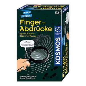 Mitbringspiel Experiment KOSMOS 65779 Fingerabdrücke