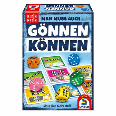 Schmidt Spiele Würfelspiel Gönnen können - Serie Klein und Fein - ab 8 Jahren