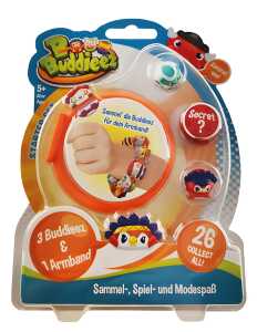 BBuddieez Blister 3 Buddieez und 1 Armband - Fun Trading - ab 5 Jahren