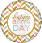 Folienballon Jumbo, 71 cm Pastel Celebration