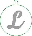 Halskette versilbert, L Nr. 28