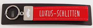 Schlüsselband Luxus Schlitten, Glücksfilz
