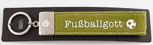 Schlüsselband Fußballgott Glücksfilz