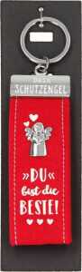 Schlüsselanhänger Filz Schutzengel Du bist die - Beste, Glücksfilz,