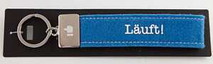 Schlüsselband Läuft! Glücksfilz
