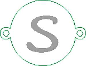 Namensarmband S versilbert 4010070331382