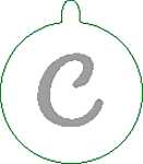 Halskette versilbert, C Nr. 19