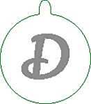 Halskette versilbert, D Nr. 20