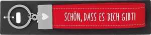 Schlüsselband F - rot Glücksfilz