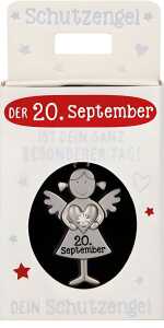 Anhänger Schutzengel Datum 20. September