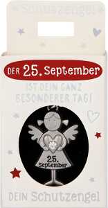 Anhänger Schutzengel Datum 25. September