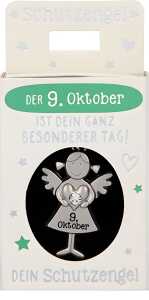 Anhänger Schutzengel Datum 09. Oktober